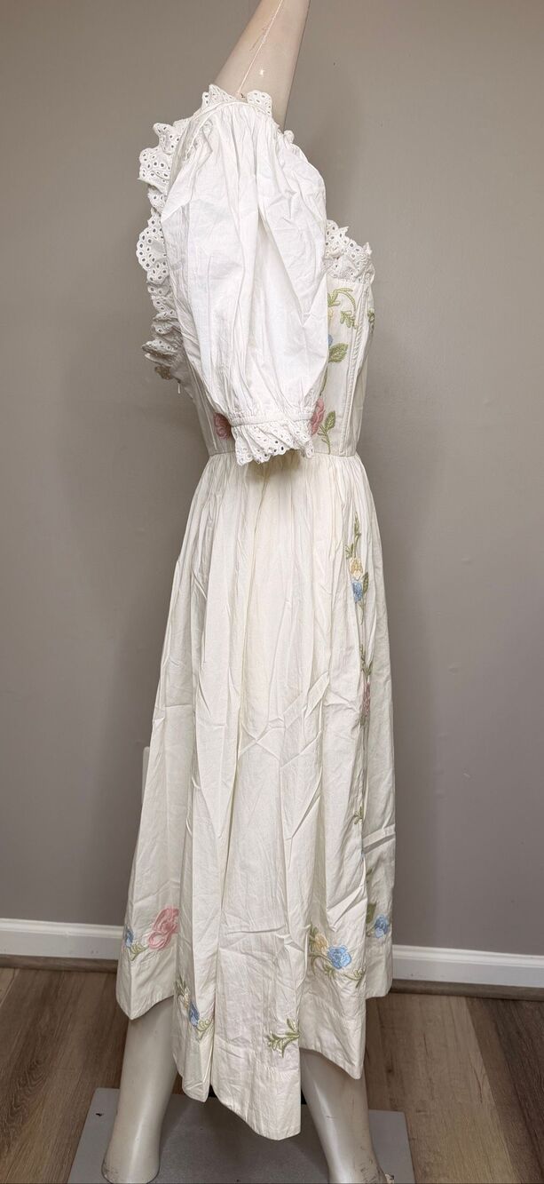 For Love & Lemons Erin Midi Dress Size Small $349 - Picture 8 of 9
